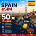 Spain eSIM - 50GB- 30 Days